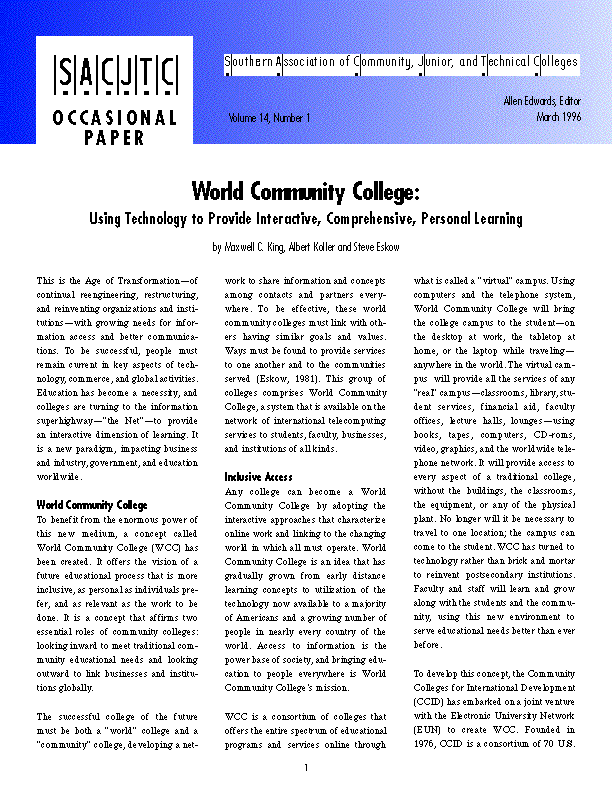 There are no papers currently 
available for text browsers